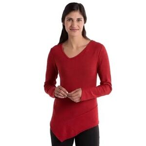 Kuhl Women's Red Long Sleeve Top